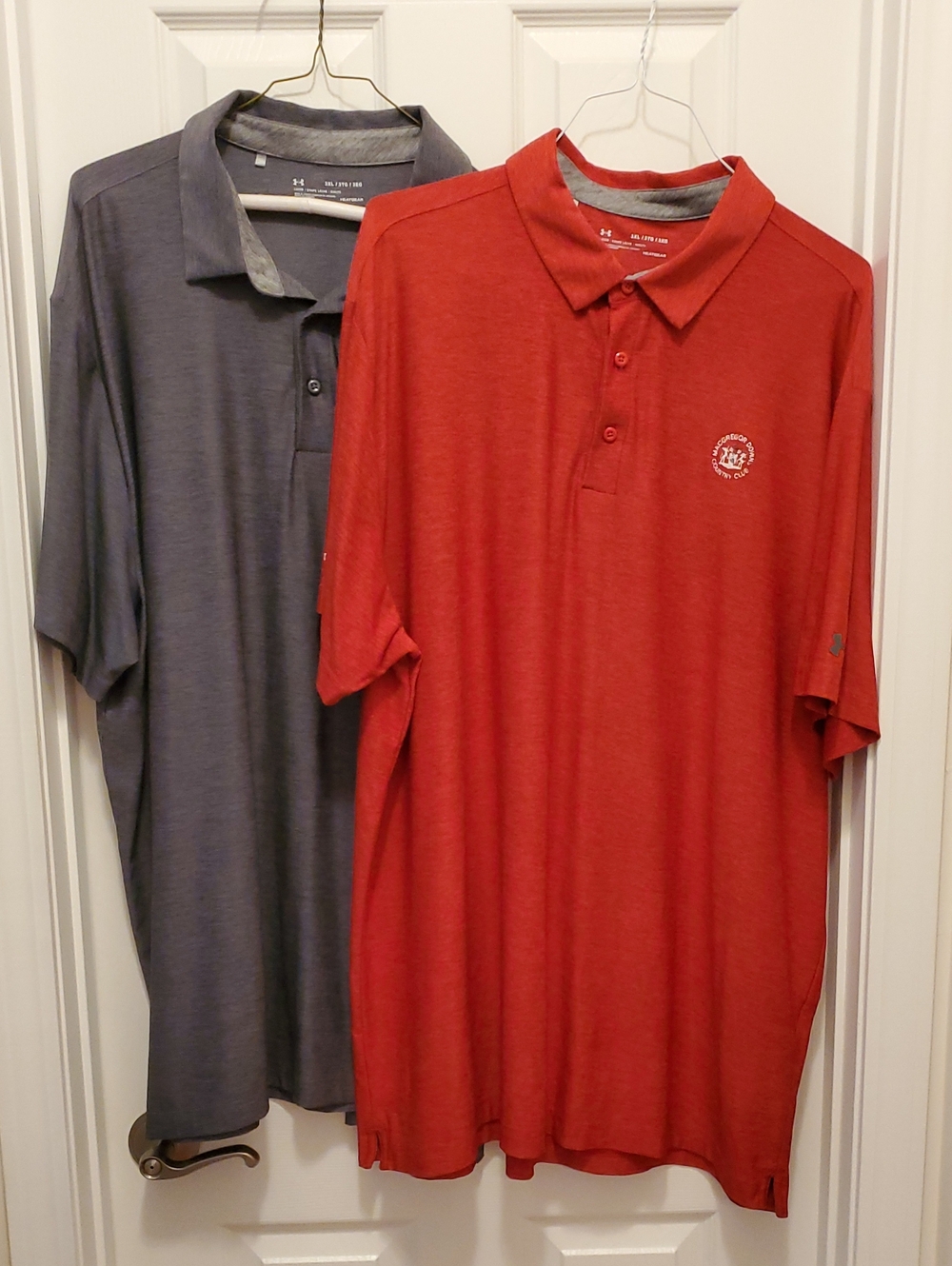 Set Of 2 Under Armour Men's Gray Performance Polo 🌻 3XL